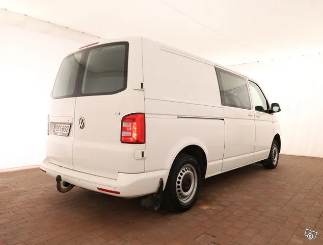 Volkswagen Transporter Pitkä 2,0 TDI 110kW - Alv.vähennyskelpoinen, Webasto kaukosäätimellä, Pitkä, Vetokoukku - J. autoturva - Ilmainen kotiintoimitus Image 2